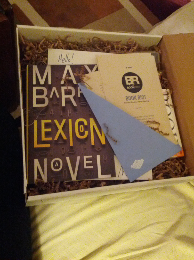 Illustration for article titled This is what a 'Book Lovers' Subscription Box looks like!!